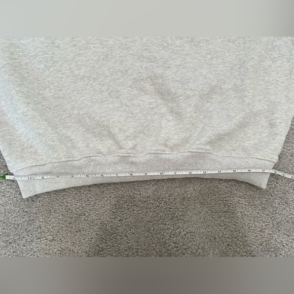 Adanola ADA Oversized Sweatshirt Light Grey Melange Size Small - Picture 7 of 9